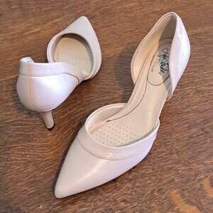 LifeStride Women’s Saldana Taupe Pumps – Size 8 NIB
